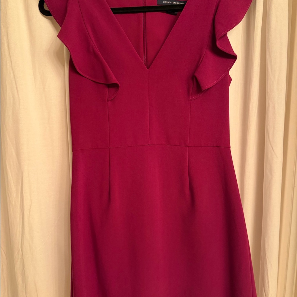 French Connection Mini Dress- Fuchsia